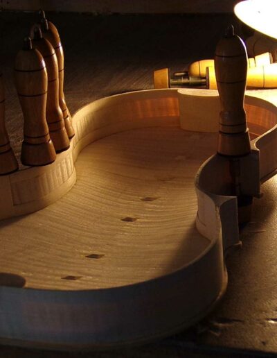 Caisse de résonance - Olivier Flajollet, luthier à La Rochelle